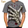 Männer T Shirts 2023 Schädel 3D Druck Hemd Mode Punk Männer Frauen Casual Kurzarm Rundhals Gothic Männlich Harajuku sport Coole Tops