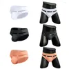 Underpants 3Pcs Comfortable And Sissy Men's Underwear Cotton Briefs Low Wasit U Pouch Sexy Gay Mens Panties Sports Charming