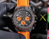 Heren kijken van topkwaliteit AAA Luminous Mechanical Watch Automatische beweging Nylon Strap Fashion waterdichte titaniumlegering Ladies Watch