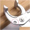 Other Kitchen Tools Portable Dish Plate Lifter Tool Non Slip Tongs Restaurants Anti Scalding Bowl Aluminum Alloy Pot Clip Pan Grippe Dhgoz