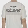 디자이너 패션 의류 티 TSHIRTS RHUDE FANG TEETOPS 스포츠웨어 느슨한 힙합 탑면 스트리트웨어 도매