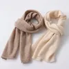 Scarves Wraps Childrens cashmere knitted scarf boys Student warmth scarf 100% wool girls Winter scarf Multiple Colors HIGH QUALITY Kids scarf 231120