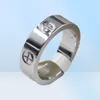 50off 6mm Titanium Steel Silver Love Ring Men and Women Rose Gold Ring for Lovers Par Ring for Gift 2PCS4739360