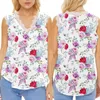 Camisoles tanks dames top los fit dames zomers gradiënt mouwloze kant v nek casual stijl tank gelaagde vrouwen