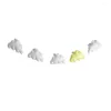 Figurine decorative muro appeso a lungo duraturi antiergenici Nordic Cute cloud decorazioni per la stanza dei bambini