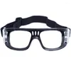 Zonnebrillen frames basketbal beschermende bril frame verstelbare elastische banden boutdoor sportvoetbal ski -fietsen voor bril op recept