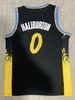 Personalizado 00 Bennedict Mathurin Niños Jóvenes Mujeres CE Jersey de baloncesto Negro Blanco 11 Bruce Brown 33 Myles Turner 27 Daniel Theis 0 Tyrese Haliburton 7 Buddy Hield Jersey