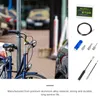 Outdoor-Taschen Austauschbare Fahrradkabelführung Kohlefaser-Kit Draht Aluminiumlegierung Interne Kabel Einfädelwerkzeug