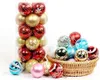 Christmas Decorations 24 pieces of tree ball decoration 6CM painted holiday wedding hanging celebration bag party home 231121