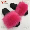 Slippers Faux Fur Slippers Women Home Fluffy Flat Slides Winter Comfort Furry House Sweet Shoes Female Slipper Indoor Flip Flops T231121