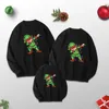 Family Matching Outfits Family Christmas Sweater Mother Father Kid Baby Girl Boy Matching Outfits Funny Xmas Jersey Printed Sweatshirt Women Men Jumper 231120