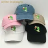 Top kapaklar hangi duş nakış kurbağası kayma çay beyzbol şapkası yapılandırılmamış Kermit baba şapka erkek kadın hip hop yaz snapback şapka j230421