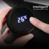 Thermos Bottiglia d'acqua intelligente in acciaio inossidabile A prova di perdite A doppia parete Mantieni la bevanda fredda Display LCD della temperatura 231120