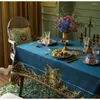 طاولة قطعة قماش ديبليريا ميدوسا المتطورة على الطراز الأوروبي المائدة المائدة المستطيل الفاخرة.