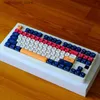 Keyboard 1 Zestaw 129 klawiszy stanowią motyw MOA Profile Keycap dla MX Switch Złącze PBT Dye Sublimacja Mechaniczna klawiatura Keycap Q231121