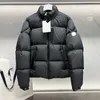 Monclairer Besbre Winter Chest Zipper Pocket Mens Down Jacket Arm Glue Badge puffer jacket Fahion Stand Collar down warm coat size 1--5 2 KES6