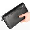 Plånböcker Partihandel Herrväskor Korean Edition Business Multi Function Fashion Zipper Classic Black Coffee Wallet Packe Packe Packing
