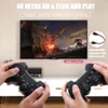 Kontrolery gier Joysticks GD10 Vintage Console 4K HD wyjściowe Low Opóźnienie TV Stick 24G Podwójny uchwyt Portable wideo PS1 N64 231120