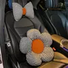 Pillow Aesthetic S Neck Modern Car Flower Travel Auto Accessories Protector Cojin Para Asiento De Tatame