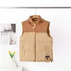 Autunno e inverno nuovo stile gilet da uomo designer piumino gilet da uomo gilet invernale piumini unisex coppia scaldino donna giacca da uomo senza maniche outdoor caldo