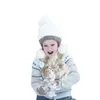 Sciarpe Avvolge Regalo per bambini Sciarpa di peluche del fumetto Sciarpa calda ed elegante per bambini Sciarpa comoda da indossare per le attività invernali all'aperto Y55B 231120