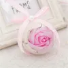 Dekorativa blommor Alla hjärtans dag Diy Artificial Flower Rose Head Decoration Box Wedding Bouquet Gift Soap P5