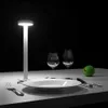 S LED -lägen Justerbar skrivbordsögonskydd Nattljus Dimmer USB -laddningsbar läsningsladdlös Family Hotel Table Lamp AA230421