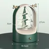 Sacchetti per gioielli in plastica trasparente a forma di albero di Natale design orecchini a bottone espositore porta pendenti scatola di immagazzinaggio