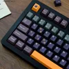 キーボード1Set GMK 129キー共鳴キーキャップチェリープロファイルキーキャップPBT染料昇華キーキャップMXスイッチ61/64/68/75/87/104/108 Q231121