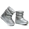 Buty gumowe buty dla dziewcząt dla dziewcząt w połowie kalanki szalone buty śniegowe wodoodporne dziewczęta but sportowy butów futra podszewki dla dzieci but 231121