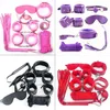 Bondage rollenspel fetisj paren valentines sm terughoudende handboeien mond 7 stuks seks speelgoed flirten bondage kit