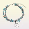 Conchiglia Stella Marina Mizhu Beach Tartaruga Ciondolo Cavigliera Lady Romantic Sweet Big Cavigliere Bracciale7364421