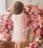 Pigiami per ragazze per bambini Lolita Dress Vintage Voile Princess Camicie da notte Camicie da notte in pizzo Stile cortese Camicia da notte per bambini per bambini Loungewear 231121