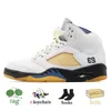 Nike Air Jordan 5 Off White Jordan Retro 5s JUMPMAN Scarpe da basket da uomo Sail Fire Red Racer Blue Raging Bull Bluebird Oregon Ducks Stealth Trainers Sneakers