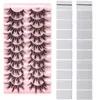 False Eyelashes Wispy Lash Volume Handmade Fake Eyelash Extension Reusable Beauty Tool