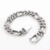 Trendy hip-hop diamond inlaid Cuban bracelet thick chain foot chain street photo unisex