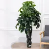 Decorative Flowers 140/150cm Artificial Money Tree Bonsai Home Office Garden Yard Green Large Plant Floor Potted Faux Fortunate Decor