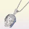 Fashion- Hop Iced Out 18k Gold Plated Pendant Necklace Singer Avatar Pendant Necklace Fashion Necklace Jewelry5858375