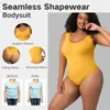 Shapers femininos sem costura shapewear bodysuit corpo barriga controle escultura magro tanque superior emagrecimento bainha barriga plana para roupa interior