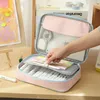 Grote capaciteit potloodkast School Potloodcase voor iPad Girls Stationery Box Big Multifunction Storage Pen Bag Office Pouch Holder