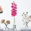 Decoratieve bloemen kunstmatige vlinderorchidee phalaenopsis met takken echte latex thuiskantoor led wisteria