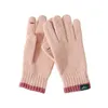 Gants sans doigts Mitaines d'hiver Laine Tricoté Gants Thermiques Homme Femmes Coupe-Vent Chaud Accessoires En Peluche Épaissi Flip Écran Gants Cachemire 231121