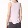 AL0LULU Canottiera sportiva da yoga T-shirt da donna con canotta da yoga