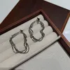 Dangle Earrings Chain Tassel French Vintage Statement Metal Drop Earings Trendy Jewelry Wholesale Female