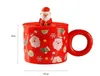 マグカップの創造性クリスマスセラミックマグコーヒーマグかわいいジンジャーブレッドマンウォーターカップガールズボーイズフレンズギフトタッセ231120