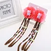 Hair Accessories Children's Braids Hairpin Wig Braid Princess Cartoon Clip Girl's Headdress Flower For Party