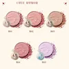 Blush CUTE RUMOR Maquillage Blush Palette Matte Blush Shades pour un beau pigment longue durée coréen améliorant le maquillage 5 couleurs 231120