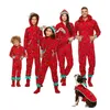 Family Matching Outfits Christmas Family Pajamas Matching Outfits Mom Dad Jumpsuit Baby Rompers Christmas Romper Mother Daughter Clothes Family Looking 231120