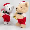 Bambole di peluche Bambole di peluche Cantano e ballano Giocattoli di Natale Orso musicale elettronico Giocattolo Gioco interattivo Decorazioni per la casa Regalo per bambini Giocattoli per la prima educazione del bambino