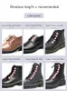 靴部品アクセサリー1ペアのピュアコットンワックスシューズラウンドオックスフォードシューズブートレース防水革の長さ6080100120140180cm 231121